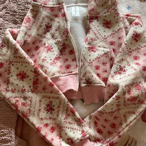 Altar’d State Revival collection cropped fleece jacket